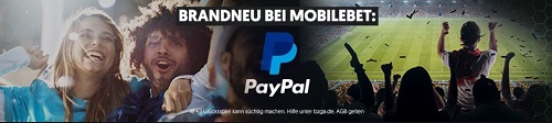 Mobilebet Sportwetten mit Paypal